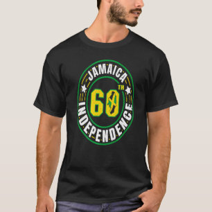 Camiseta Jamaica 60th Independence Day Vintage Jamaican Fla