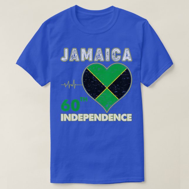 Camiseta Jamaica 60th Independent Day 1962 2022 Jamaican M (Frente do Design)