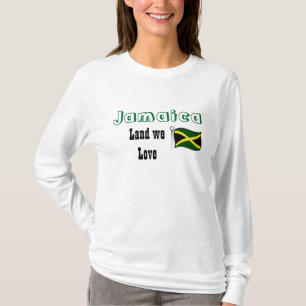 Camiseta jamaica-abençoe nossos t-shirt da terra