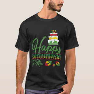 Camiseta Jamaica Birday Cake Happy Birth para mim 3
