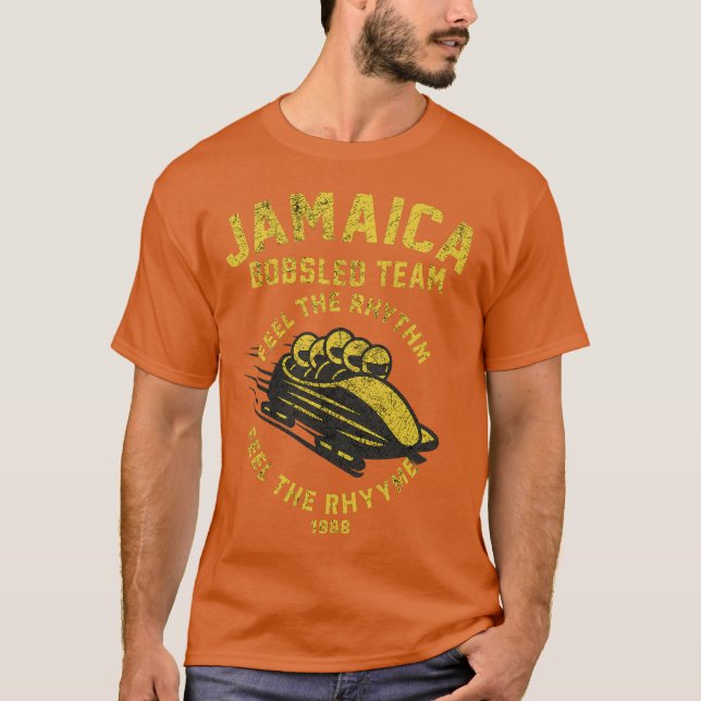 Camiseta Jamaica Bobsled Team (Frente)