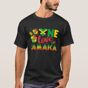 Camiseta Jamaica Caribe Férias da Família Viagens Casais