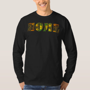 Camiseta Jamaica Casa Rastafáriano Reggae Vintage Bandeira