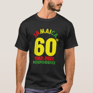 Camiseta Jamaica Celebração do 60º Dia da Independência 202