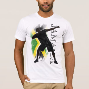 Camiseta Jamaica - como um parafuso de relâmpago!