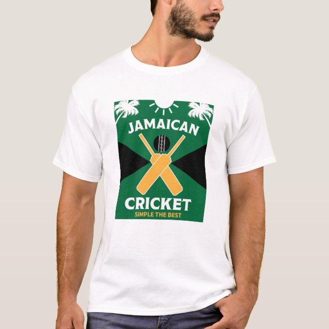 Camiseta Jamaica Cricket (Frente)