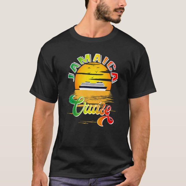 Camiseta Jamaica Cruise Jamaican Sailing Caribe (Frente)