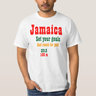 Camiseta Jamaica define suas t-shirts com objetivos