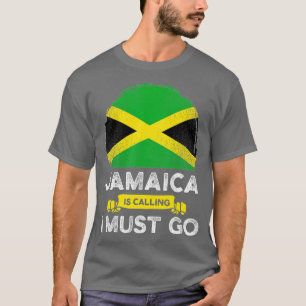 Camiseta Jamaica Está Chamando Eu Tenho Que Ir Para O Patri