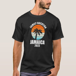 Camiseta Jamaica Family Vacation 2023 Summer Matching Holid