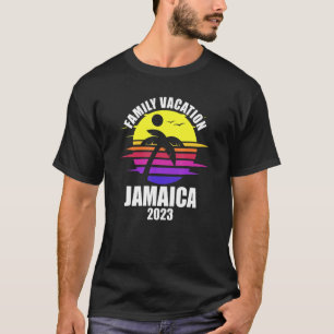 Camiseta Jamaica Family Vacation 2023 Summer Matching Holid