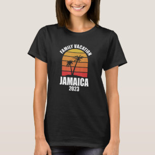 Camiseta Jamaica Family Vacation 2023 Summer Matching Holid