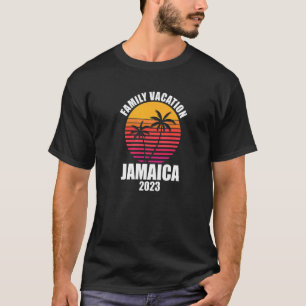 Camiseta Jamaica Family Vacation 2023 Summer Matching Holid