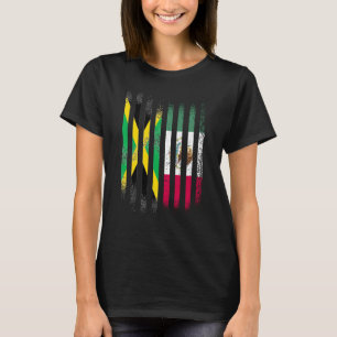 Camiseta Jamaica Flag Mexico Grown Country Flagpes