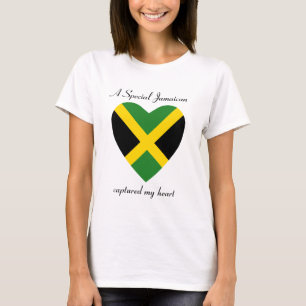 Camiseta Jamaica Flag Sweetheart T-Shirt