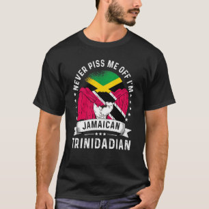 Camiseta Jamaica Flag Trinidad e Tobago criou o orgulho do