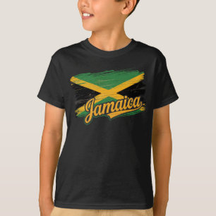 Camiseta Jamaica Flag Vacing Vibes Rasta Island