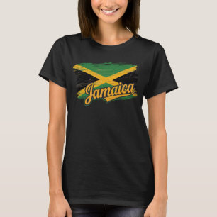 Camiseta Jamaica Flag Vacing Vibes Rasta Island