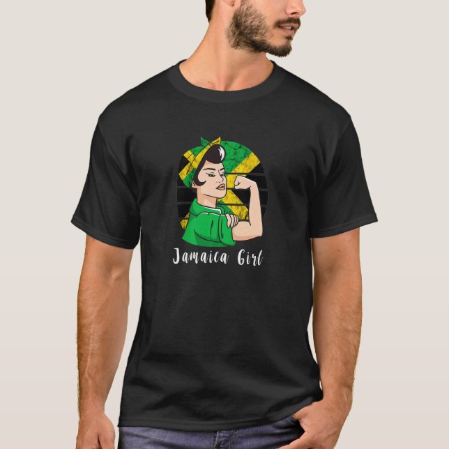 Camiseta Jamaica Girls Prie Jamaican Roots Freedom Fight P (Frente)