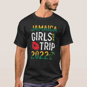 Camiseta Jamaica Girls Trip 2022 Weekend Vacation Girls Gro