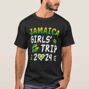 Camiseta Jamaica Girls Trip 2024 Summer Vacation Jamaica Mã