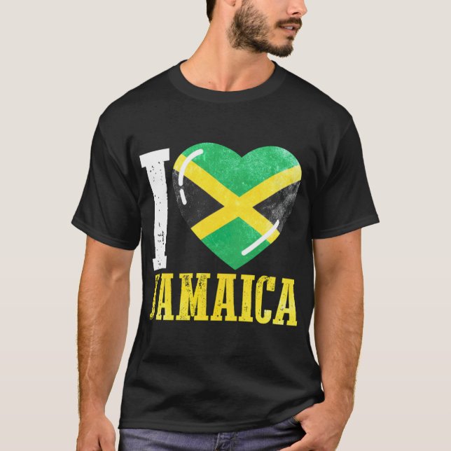 Camiseta Jamaica I love Jamaica (Frente)