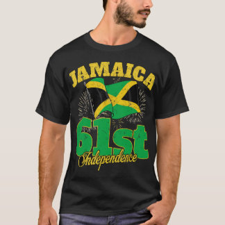 Camiseta Jamaica Independence Day 61ruas 1962 Jamaican Flag
