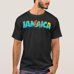Camiseta Jamaica Island Parrot Sun