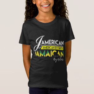 Camiseta Jamaica Jamerican Jamaican American Flag C,