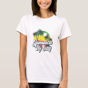 Camiseta Jamaica Me Crazy Grupo de Viagem de Cruzeiro Jamai