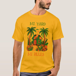 Camiseta Jamaica meu quintal minhas regras