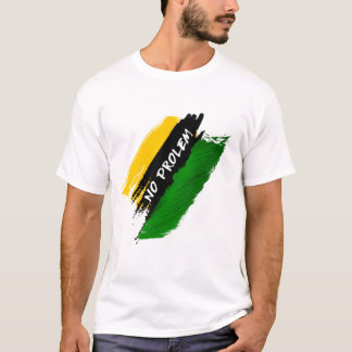 Camiseta Jamaica nenhum t-shirt do problema