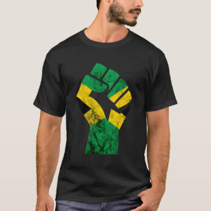 Camiseta Jamaica Primeiro Orgulho jamaicano Bandeira Caribe