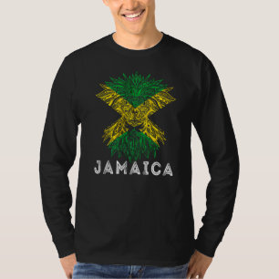 Camiseta Jamaica Reggae Lion Jamaica Flag Jamaican Roots Pr