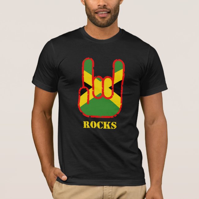 Camiseta Jamaica Rocks (Frente)