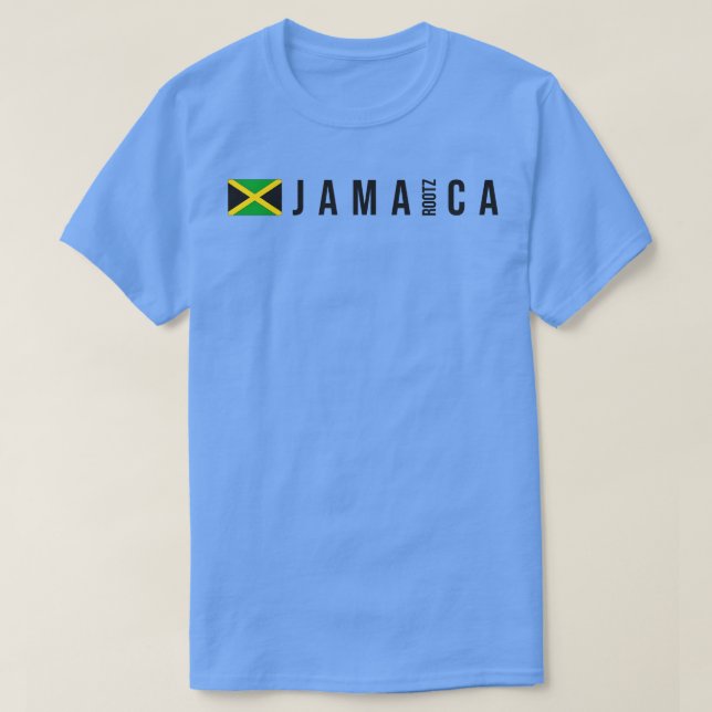 Camiseta Jamaica Rootz (Frente do Design)