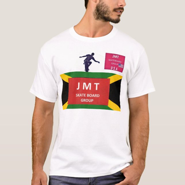 Camiseta JAMAICA SK8 JMT T-Shirt (Frente)