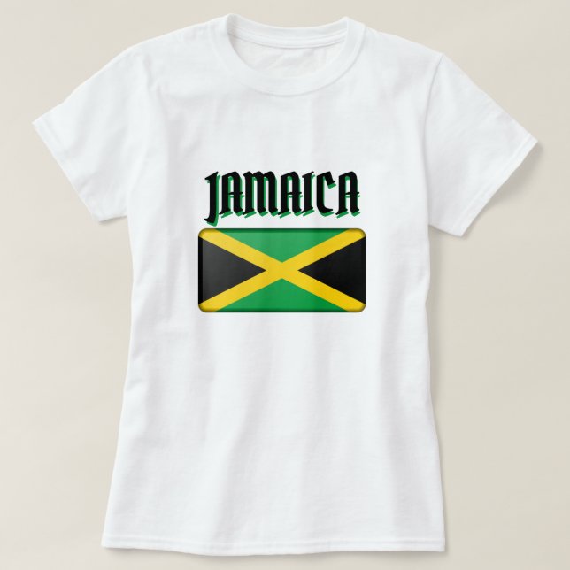 CAMISETA JAMAICAN FLAG (Frente do Design)