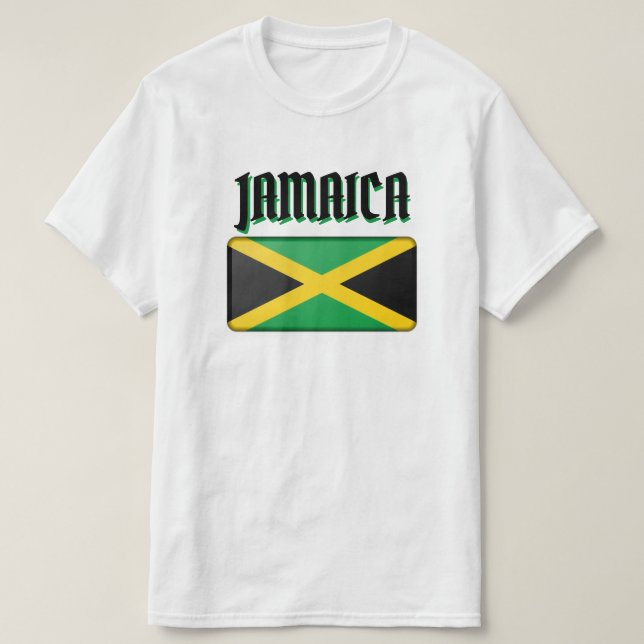 CAMISETA JAMAICAN FLAG (Frente do Design)