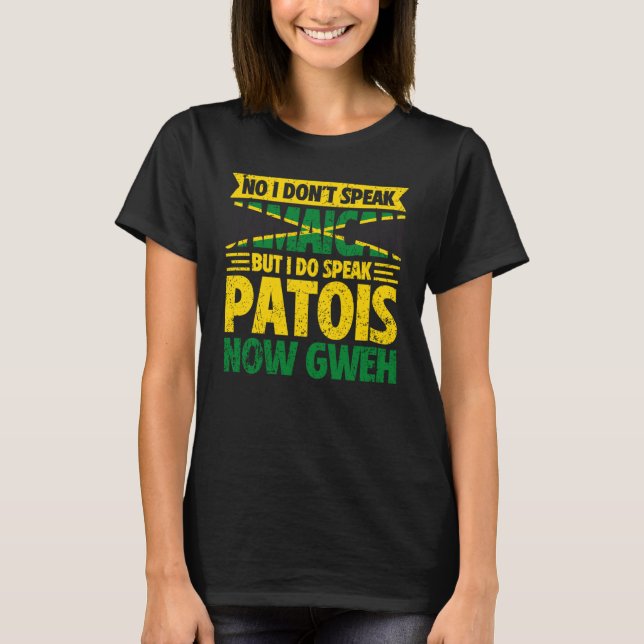 Camiseta Jamaican Roots reggae Jamaica Patty Partner  5 (Frente)