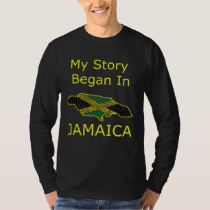 Camiseta Jamaicano 2022 Minha História Começou Na Jamaica I