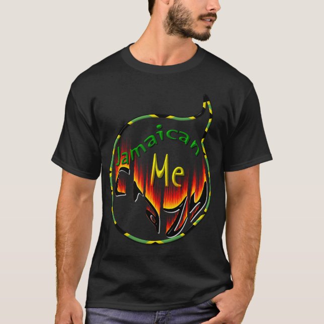 Camiseta Jamaicano mim louco (Frente)