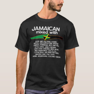 Camiseta Jamaicano Misturado com Jamaica Proud Group Matchi