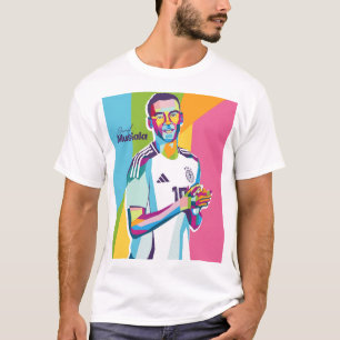 Camiseta Jamal Musiala Wpap Pop Art