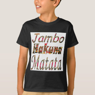 Camiseta Jambo! Hakuna Matata