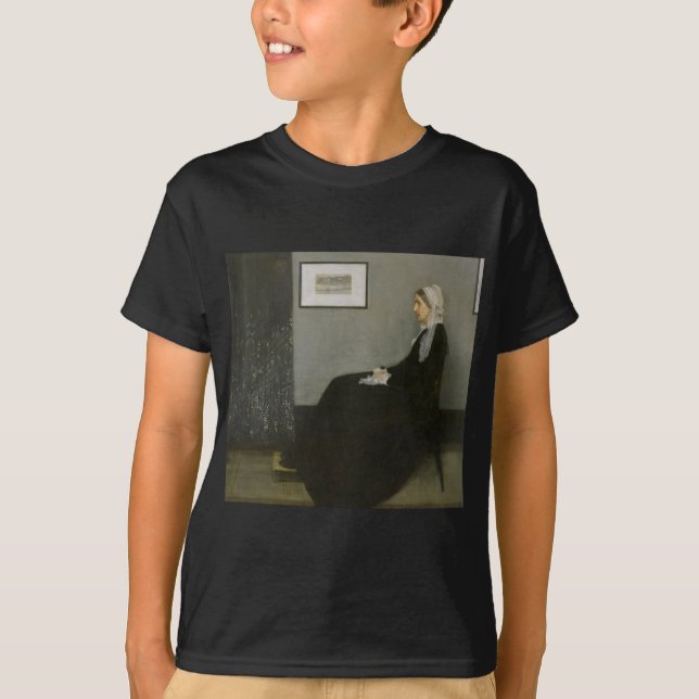 Camiseta James Abbott Whistler - Mãe de Assobiador (Frente)
