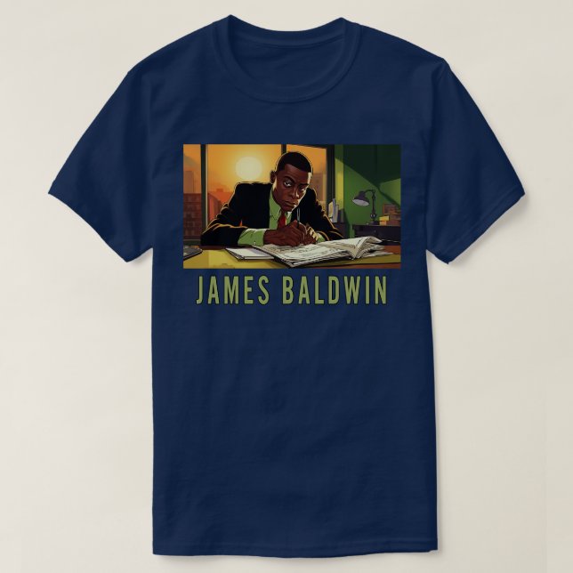 Camiseta James Baldwin 2 (Frente do Design)