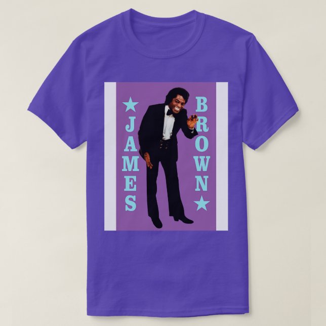 Camiseta James Brown (Frente do Design)