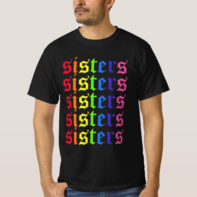 Camiseta James Charles Sisters Colorful (Frente)