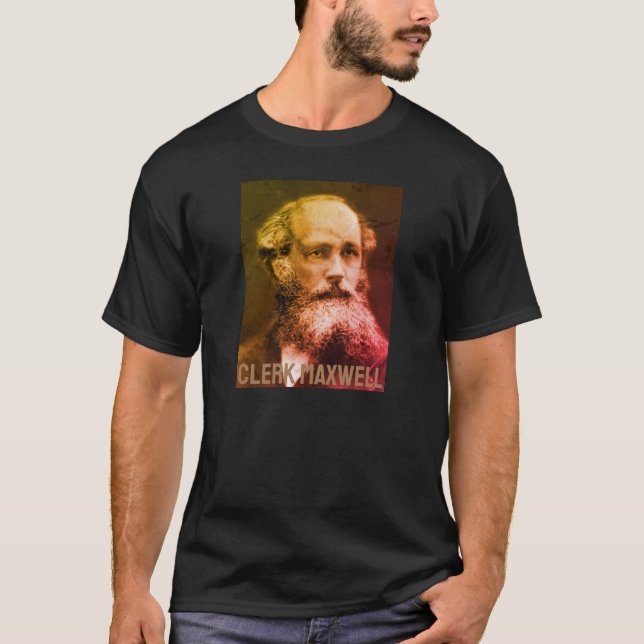 Camiseta James Clerk Maxwell (Frente)